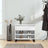 Shoe Cabinet 70X36X60 Cm Engineered Wood