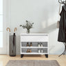 Shoe Cabinet 70X36X60 Cm Engineered Wood