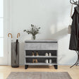 Shoe Cabinet 70X36X60 Cm Engineered Wood