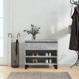 Shoe Cabinet 70X36X60 Cm Engineered Wood