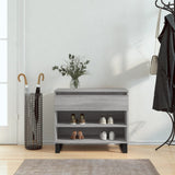 Shoe Cabinet 70X36X60 Cm Engineered Wood