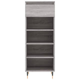 Shoe Cabinet 40X36X105 Cm Engineered Wood