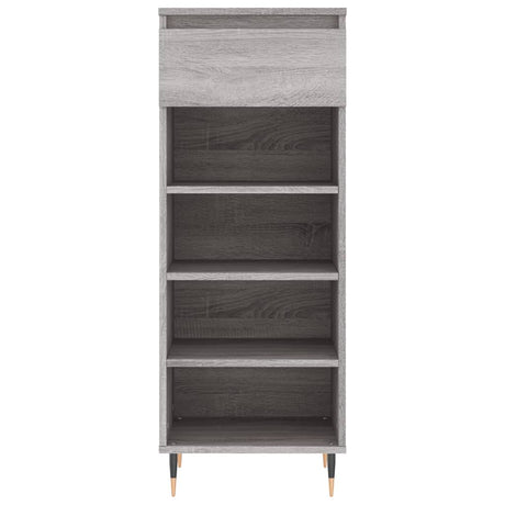 Shoe Cabinet 40X36X105 Cm Engineered Wood