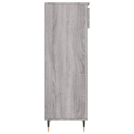 Shoe Cabinet 40X36X105 Cm Engineered Wood