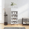 Shoe Cabinet 40X36X105 Cm Engineered Wood