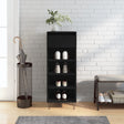 Shoe Cabinet 40X36X105 Cm Engineered Wood