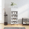 Shoe Cabinet 40X36X105 Cm Engineered Wood
