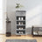 Shoe Cabinet 40X36X105 Cm Engineered Wood