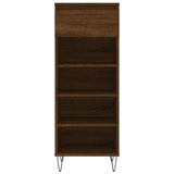 Shoe Cabinet 40X36X105 Cm Engineered Wood
