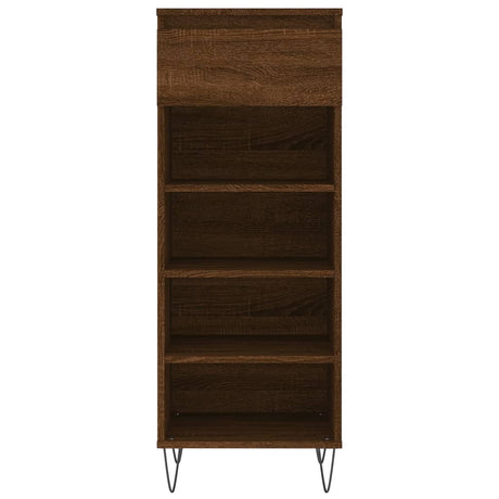 Shoe Cabinet 40X36X105 Cm Engineered Wood