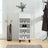 Shoe Cabinet 40X36X105 Cm Engineered Wood