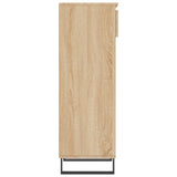 Shoe Cabinet 40X36X105 Cm Engineered Wood