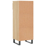 Shoe Cabinet 40X36X105 Cm Engineered Wood