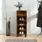 Shoe Cabinet 40X36X105 Cm Engineered Wood
