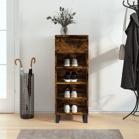 Shoe Cabinet 40X36X105 Cm Engineered Wood