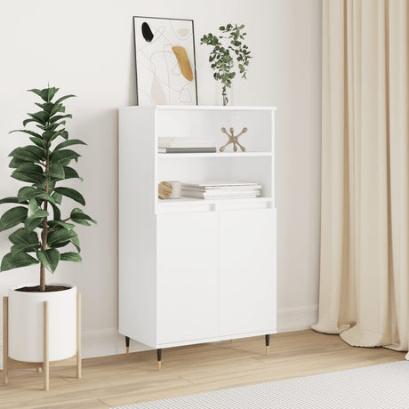 Highboard 60X36X110 Cm Engineered Wood