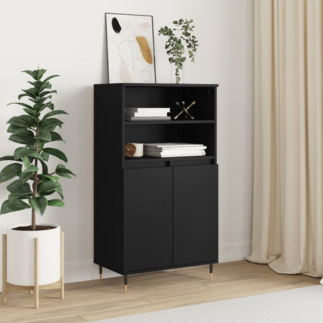 Highboard 60X36X110 Cm Engineered Wood
