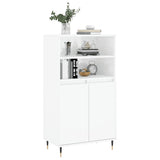 Highboard 60X36X110 Cm Engineered Wood