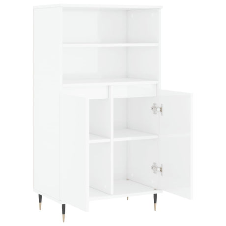 Highboard 60X36X110 Cm Engineered Wood
