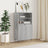 Highboard 60X36X110 Cm Engineered Wood