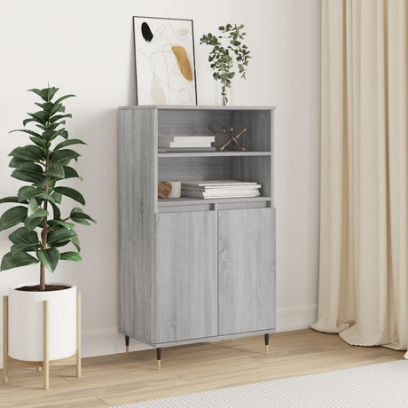 Highboard 60X36X110 Cm Engineered Wood