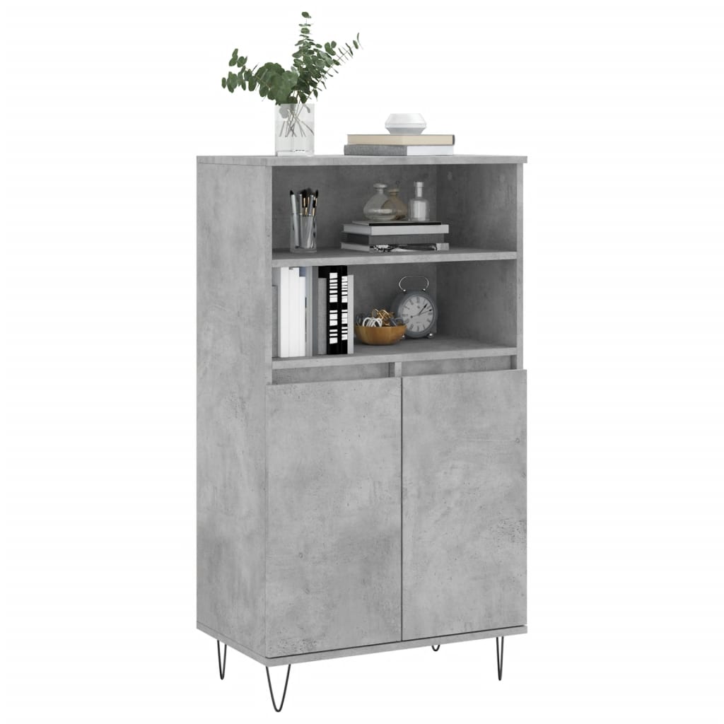 Highboard 60X36X110 Cm Engineered Wood