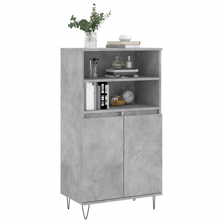 Highboard 60X36X110 Cm Engineered Wood