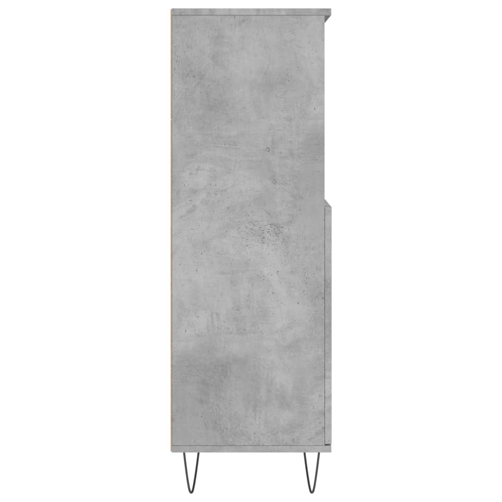 Highboard 60X36X110 Cm Engineered Wood