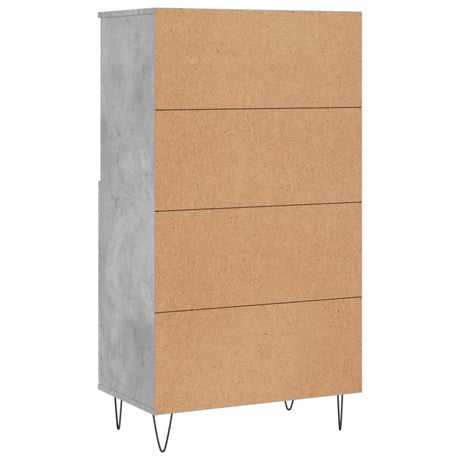 Highboard 60X36X110 Cm Engineered Wood