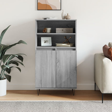 Highboard 60X36X110 Cm Engineered Wood