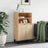 Highboard 60X36X110 Cm Engineered Wood