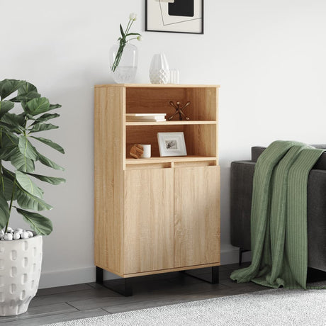 Highboard 60X36X110 Cm Engineered Wood