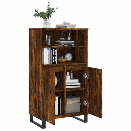 Highboard 60X36X110 Cm Engineered Wood