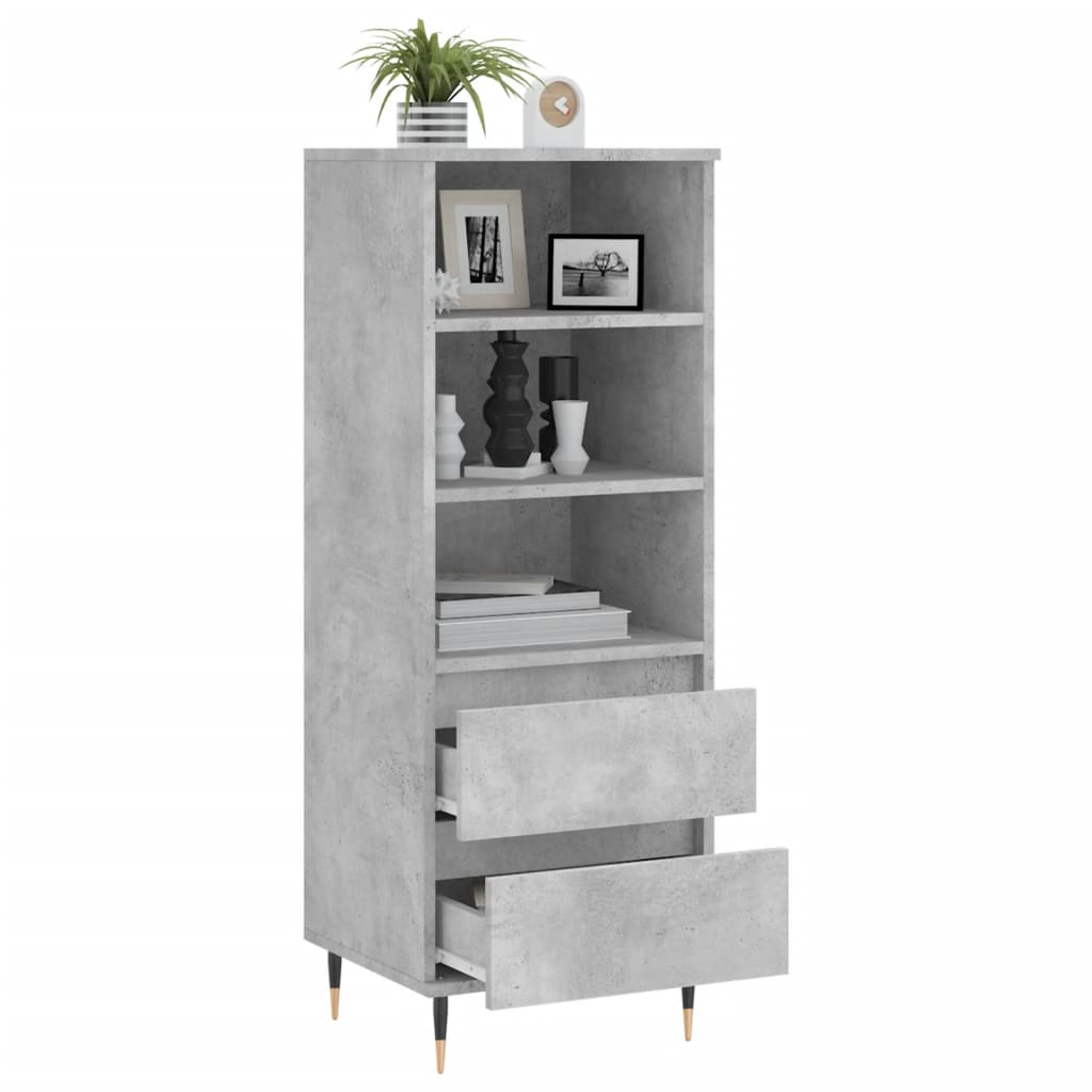 Highboard 40X36X110 Cm Engineered Wood