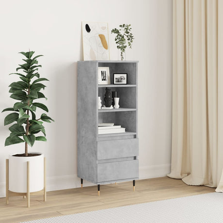 Highboard 40X36X110 Cm Engineered Wood