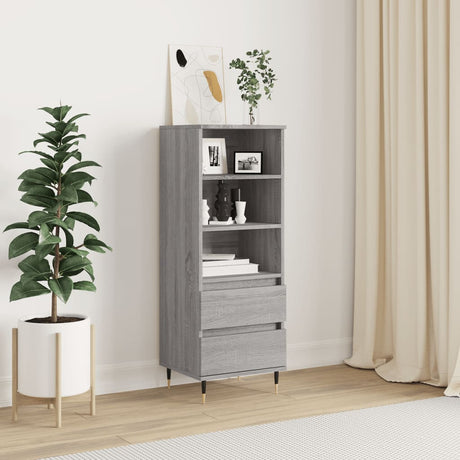Highboard 40X36X110 Cm Engineered Wood