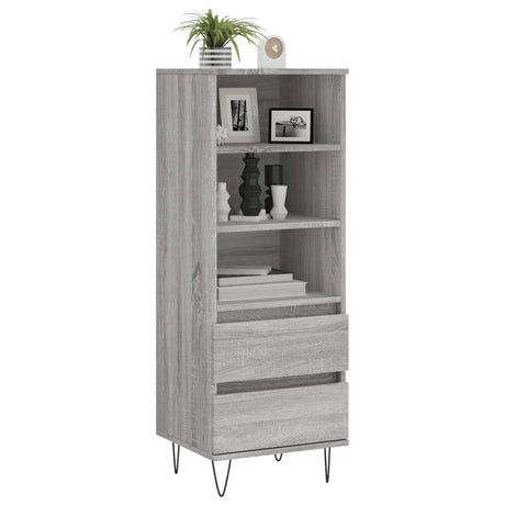 Highboard 40X36X110 Cm Engineered Wood