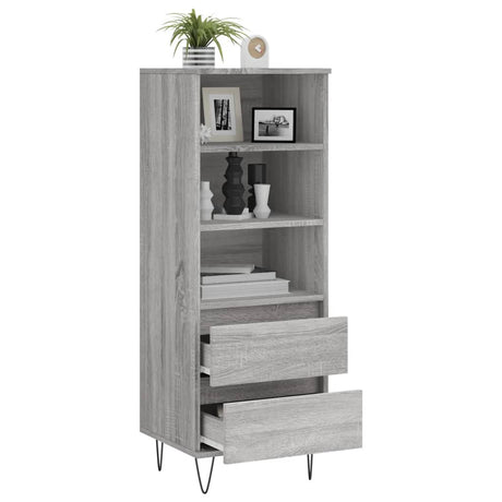 Highboard 40X36X110 Cm Engineered Wood