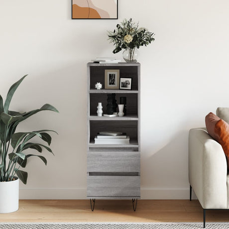 Highboard 40X36X110 Cm Engineered Wood