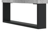 Highboard Concrete Grey 40x36x110 cm Engineered Wood