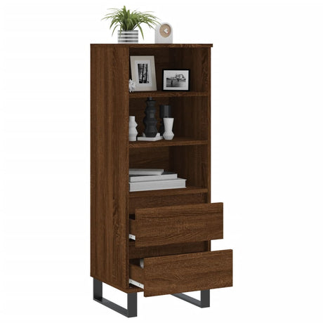 Highboard 40X36X110 Cm Engineered Wood