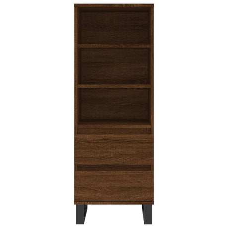 Highboard 40X36X110 Cm Engineered Wood