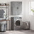 Wall Mounted Cabinet 69.5X34X90 Cm Engineered Wood