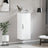 Wall Mounted Cabinet 34.5X34X90 Cm Engineered Wood