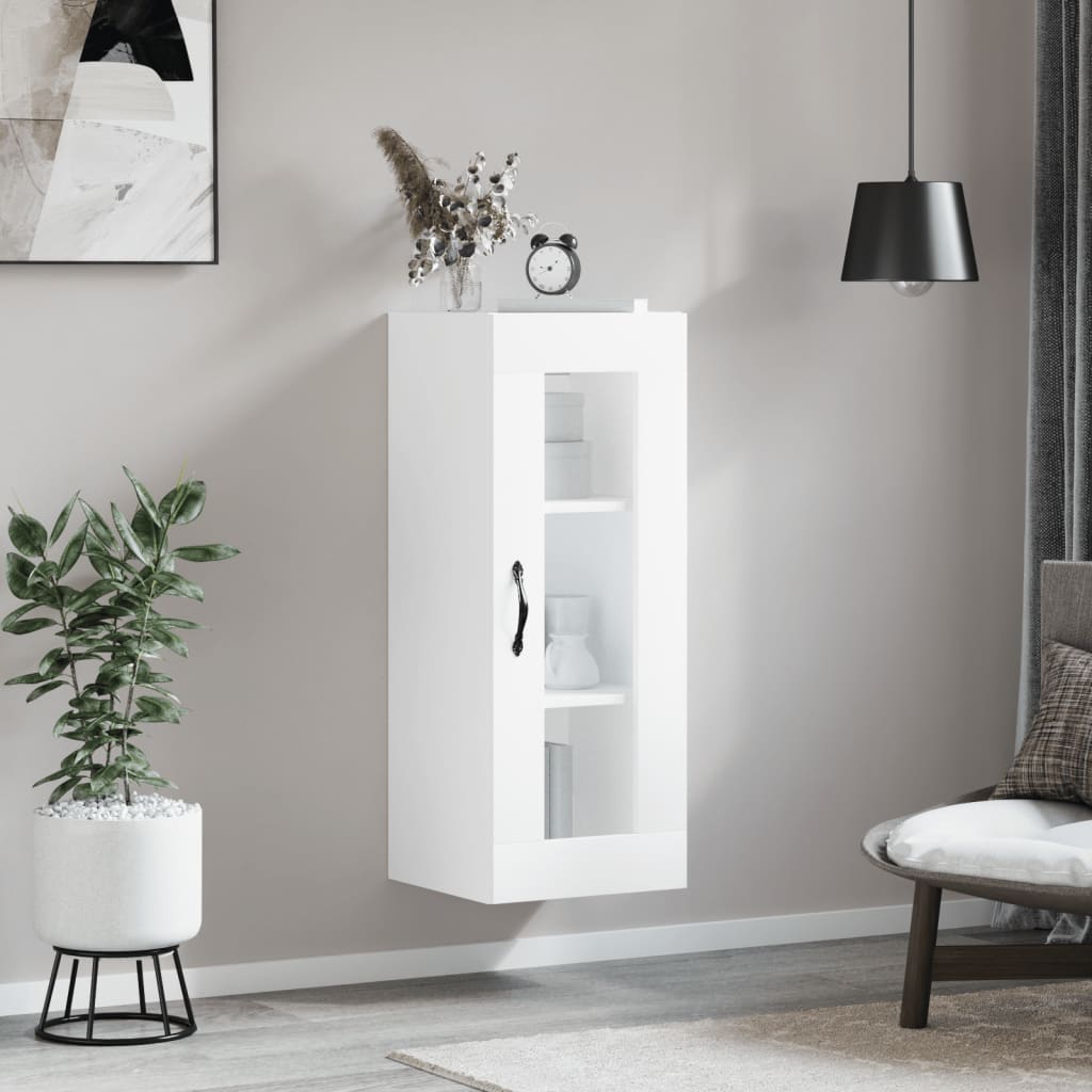 Wall Mounted Cabinet 34.5X34X90 Cm