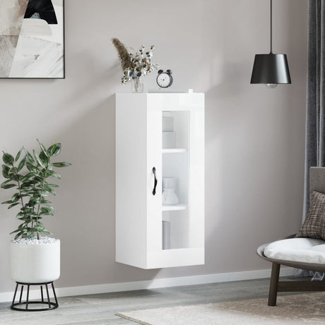 Wall Mounted Cabinet 34.5X34X90 Cm