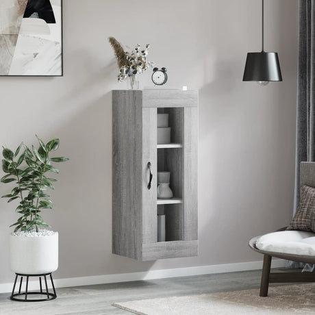 Wall Mounted Cabinet 34.5X34X90 Cm