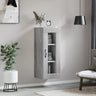 Wall Mounted Cabinet 34.5X34X90 Cm