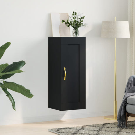 Wall Mounted Cabinet 34.5X34X90 Cm Engineered Wood
