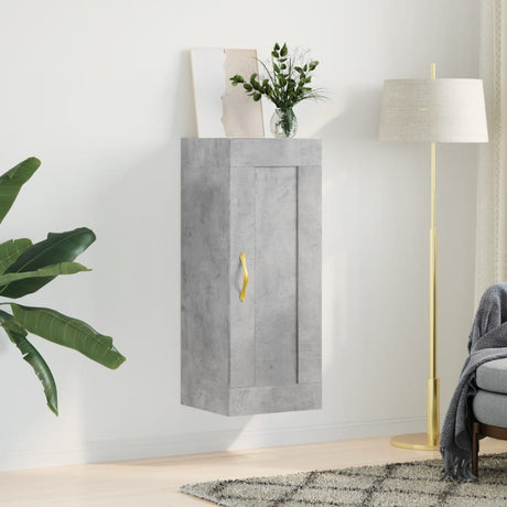 Wall Mounted Cabinet 34.5X34X90 Cm Engineered Wood